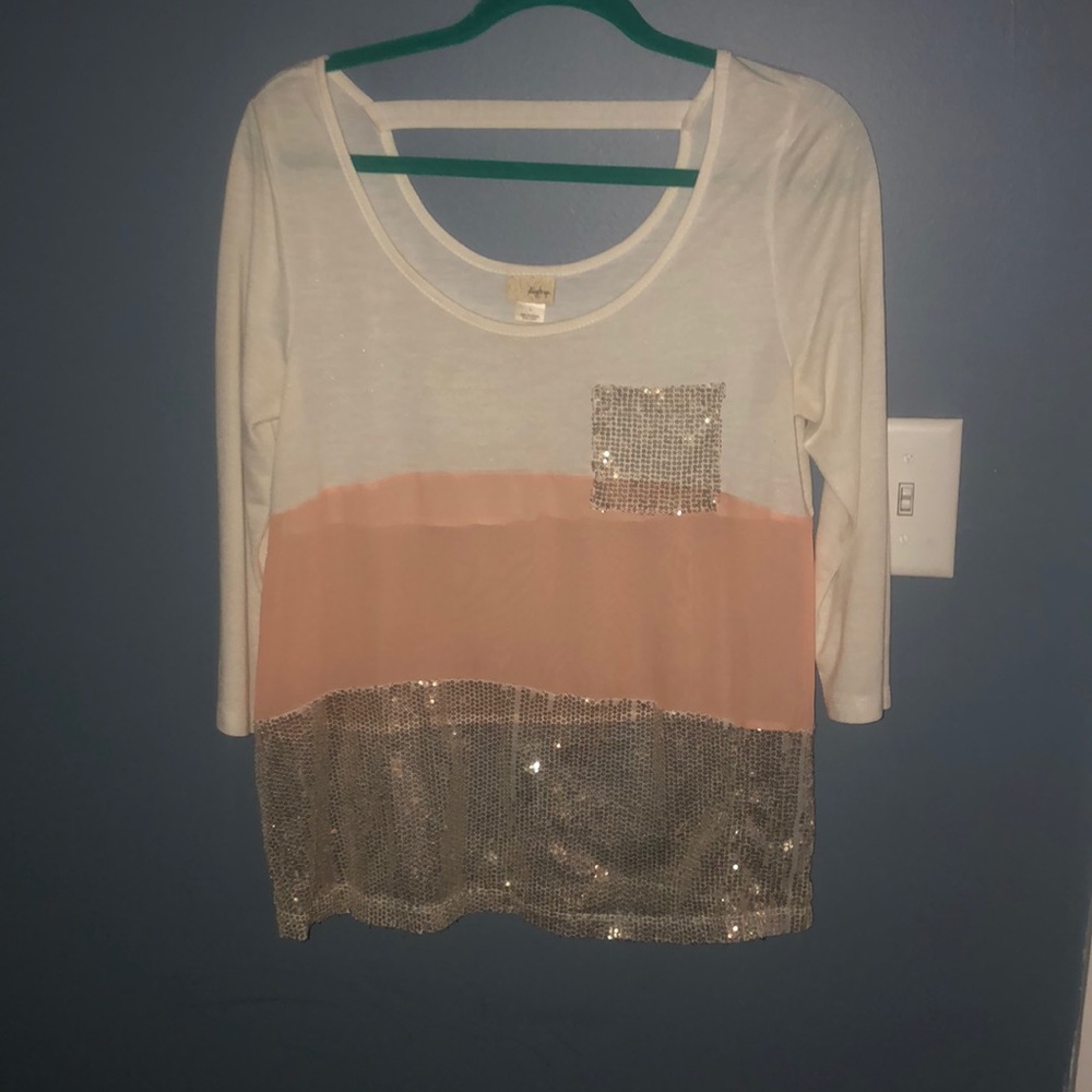 Adorable but shiny top